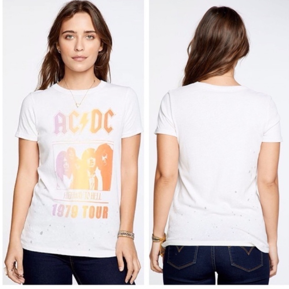 Chaser ACDC 1979 Highway To Hell Tour Graphic Band Tee - Picture 4 of 16